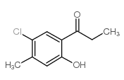 5-氯-2-羟基-4-甲基苯丙酮结构式