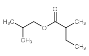 2-甲基丁酸异丁酯结构式