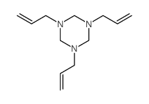 1,3,5-Triazine,hexahydro-1,3,5-tri-2-propen-1-yl-结构式