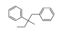 (2-methyl-1-phenylbutan-2-yl)benzene结构式