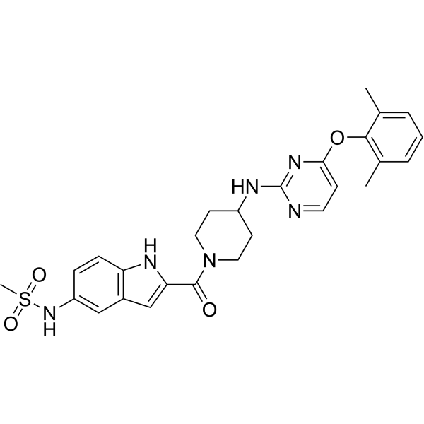 HIV-1 inhibitor-54 Structure