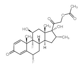 Flumethasone 21-acetate Structure