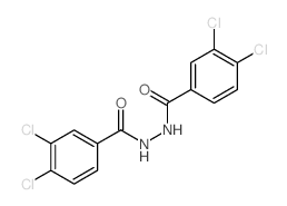 Benzoic acid,3,4-dichloro-, 2-(3,4-dichlorobenzoyl)hydrazide Structure