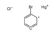 (4-bromophenyl)-chloromercury结构式