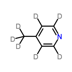 4-甲基吡啶-D7结构式