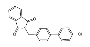 N-(4-(4-chlorophenyl)benzyl)phthalimide结构式