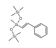 3-styrylheptamethyltrisiloxane结构式
