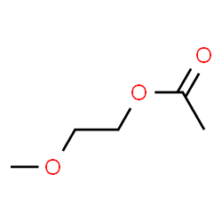 2-methoxyethyl acetate Structure