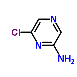 6-chlorpyrazin-2-amin structure