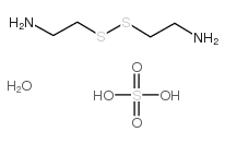 cystamine sulfate hydrate Structure