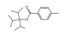 triisopropylsilyl p-toluate Structure