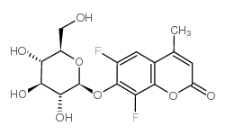 4-甲基-6,8-二氟香豆素-β-D-吡喃葡萄糖苷图片