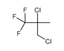 2,3-dichloro-1,1,1-trifluoro-2-methylpropane Structure