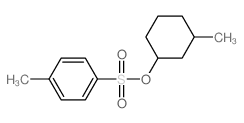 1-methyl-4-(3-methylcyclohexyl)oxysulfonyl-benzene结构式