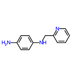 N-(2-Pyridinylmethyl)-1,4-benzenediamine结构式
