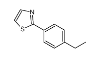 2-(4-乙基苯基)噻唑结构式