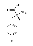 (R)-2-AMINO-3-(4-FLUOROPHENYL)-2-METHYLPROPANOIC ACID Structure