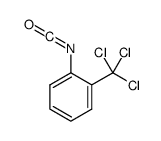1-isocyanato-2-(trichloromethyl)benzene Structure