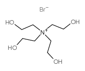 Tetrakis-(2-hydroxyethyl)ammonium bromide Structure