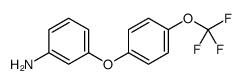 3-(4-三氟甲氧基苯氧基)-苯胺结构式