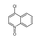 4-氯喹啉1-氧化物结构式