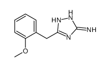 5-(2-甲氧基苄基)-4H-1,2,4-三唑-3-胺结构式