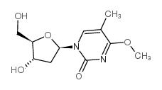 Thymidine, 4-O-methyl-结构式