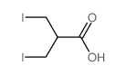 3-iodo-2-(iodomethyl)propanoic acid结构式
