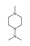 N,N,4-trimethylpiperazin-1-amine结构式