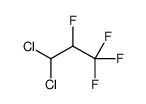 3,3-dichloro-1,1,1,2-tetrafluoropropane结构式