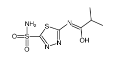 N-[5-(Aminosulfonyl)-1,3,4-thiadiazol-2-yl]-2-methylpropanamide Structure