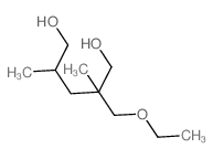 2-(ethoxymethyl)-2,4-dimethyl-pentane-1,5-diol Structure