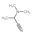 2-dimethylaminopropanenitrile结构式