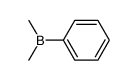 dimethylphenylborane Structure