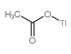 thallium(I) acetate Structure