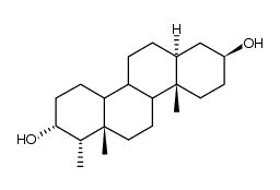 5α.20ξH-13(17=>20)-abeo-pregnanediol-(3β.17ξ) Structure
