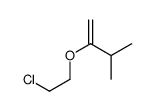 2-(2-chloroethoxy)-3-methylbut-1-ene Structure