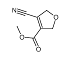 3-Furancarboxylicacid,4-cyano-2,5-dihydro-,methylester(9CI) Structure