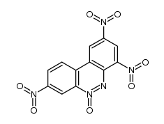 2,4,8-trinitrobenzo[c]cinnoline 6-oxide Structure