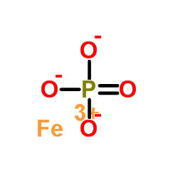 磷酸铁(III)n水合物结构式