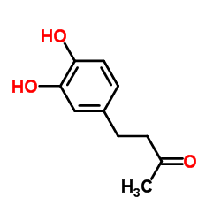 4-(3,4-Dihydroxyphenyl)-2-butanone structure