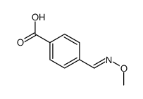 4-[(E)-(甲氧基亚胺)甲基]苯甲酸结构式