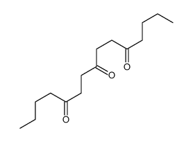 pentadecane-5,8,11-trione Structure