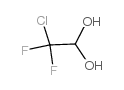 chlorodifluoroacetaldehyde hydrate Structure