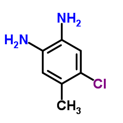 4-氯-5-甲基苯-1,2-二胺结构式