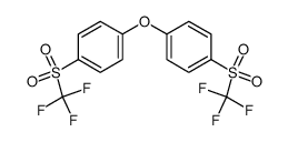 4,4'-Di(trifluormethylsulfonyl)-diphenylaether Structure