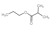 Propyl isobutyrate Structure