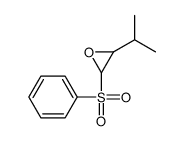 2-(benzenesulfonyl)-3-propan-2-yloxirane Structure