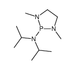 1,3-dimethyl-N,N-di(propan-2-yl)-1,3,2-diazaphospholidin-2-amine Structure