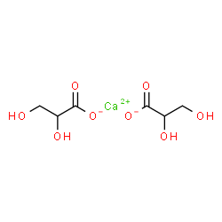 calcium 2,3-dihydroxypropionate structure